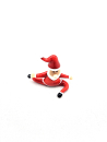 Yoga Santa Claus